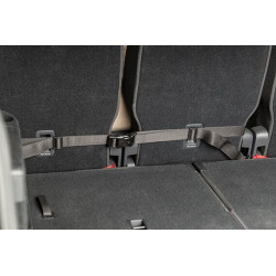 Sedačka / pelech do auta Double, 80 x 60 x 35 cm, šedobéžová