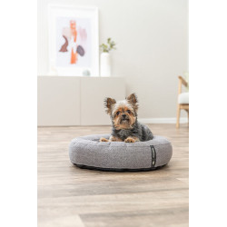 CityStyle HOME Edition kulaté lůžko s okrajem, šedá