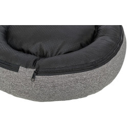 CityStyle HOME Edition kulaté lůžko s okrajem, šedá