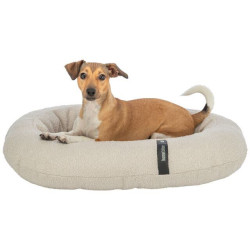 CityStyle Vital Bed HOME Edition, ortopedické oválné lůžko s okrajem, krémová