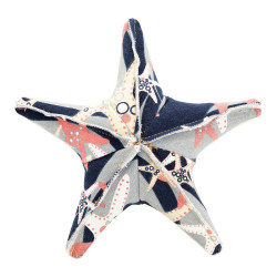 Hvězdice, 23 cm, látkový robustní aport, HIPHOP DOG, multikolor