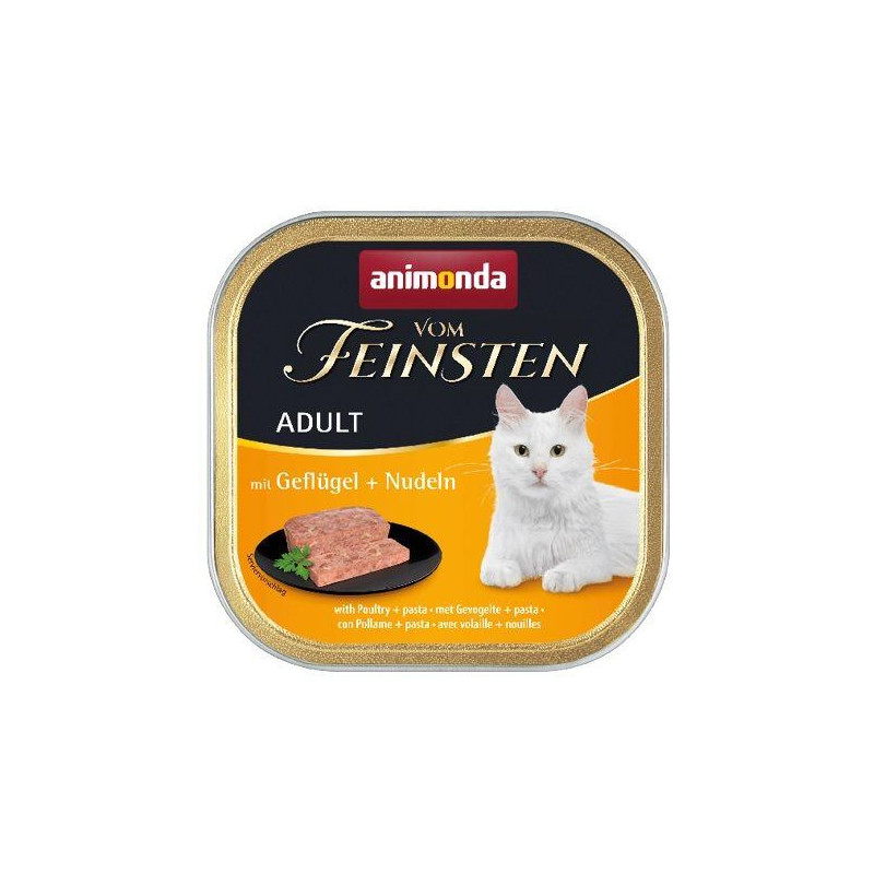 ANIMONDA paštika ADULT - drůbež, těstoviny pro kočky 100g