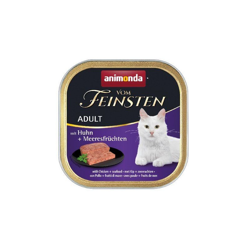 ANIMONDA paštika ADULT - kuře, mořské plody pro kočky 100g