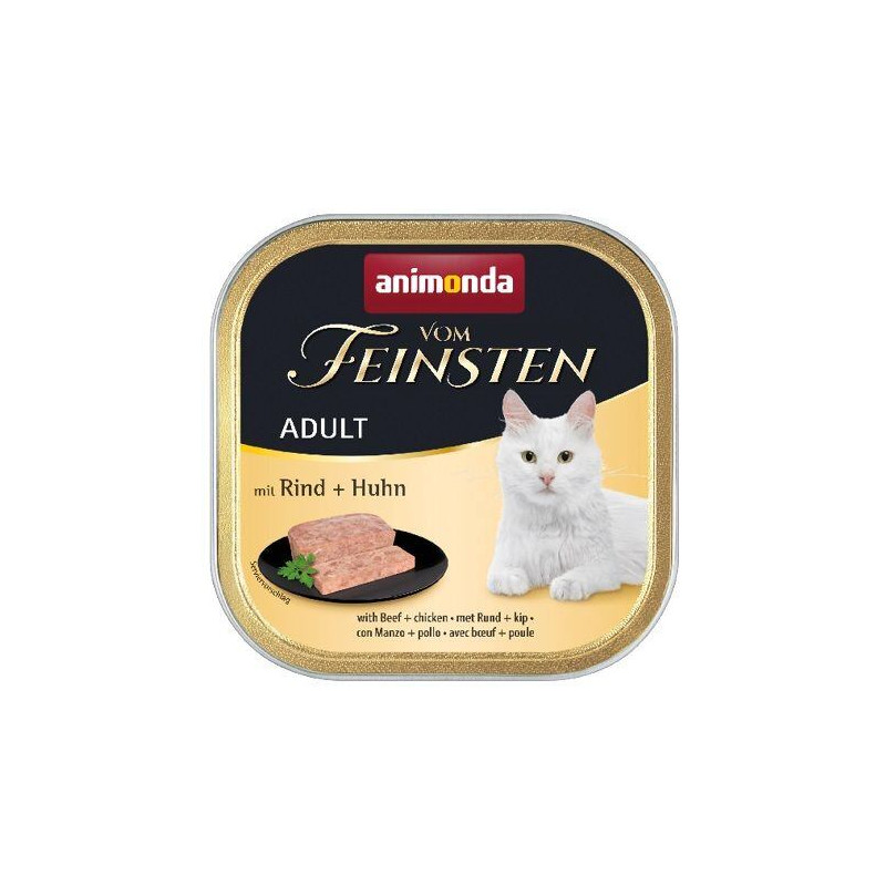 ANIMONDA paštika ADULT - hovězí, kuřecí pro kočky 100g