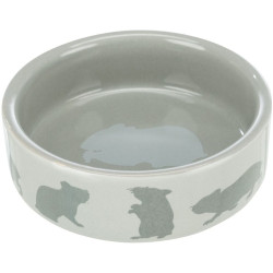 Keramická miska pro křečky barevná 80 ml/8 cm