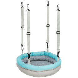 Plyšový pelíšek na zavěšení do klece pro myši,křečky 30x8x25