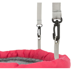 Plyšový pelíšek na zavěšení do klece pro myši,křečky 30x8x25