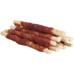 DentaFun tyčinka svázaná kachním masem 10 ks, 12 cm/80 g