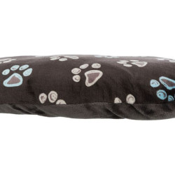 Oválný polštář JIMMY, taupe-šedý s tlapkami