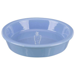 Keramická miska s motivem mrkve pro králíky 200 ml/14 cm