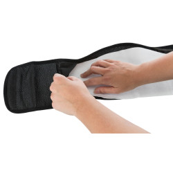 Břišní pás na podložky pro psa samce, tmavě modrý