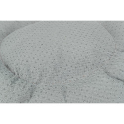 JUNIOR plyšová jeskyně - stan 45 x 30 x 40 cm šedá