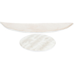 NELLI plyšová jeskyně, na zip odepínací okraje, béžová