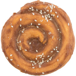 DentaFun Chewing Pie, žvýkací koláč z buvolí kůže [50 ks], ø 9 cm / 70 g