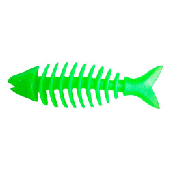 Barevná rybička dentální malá voňavá, tvrdá guma 14 cm