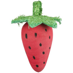 Sada dřevěných hraček - řepa, jahoda, dřevo/lufa, 6/9cm