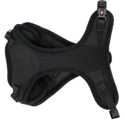 Měkký síťovaný Y-postroj s elastickým vodítkem pro kočku XL 39-60cm / 1,00 m