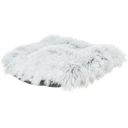 Jeskyně HARVEY 35 × 26 × 41 cm, plyš s dlouhým vlasem, šedá