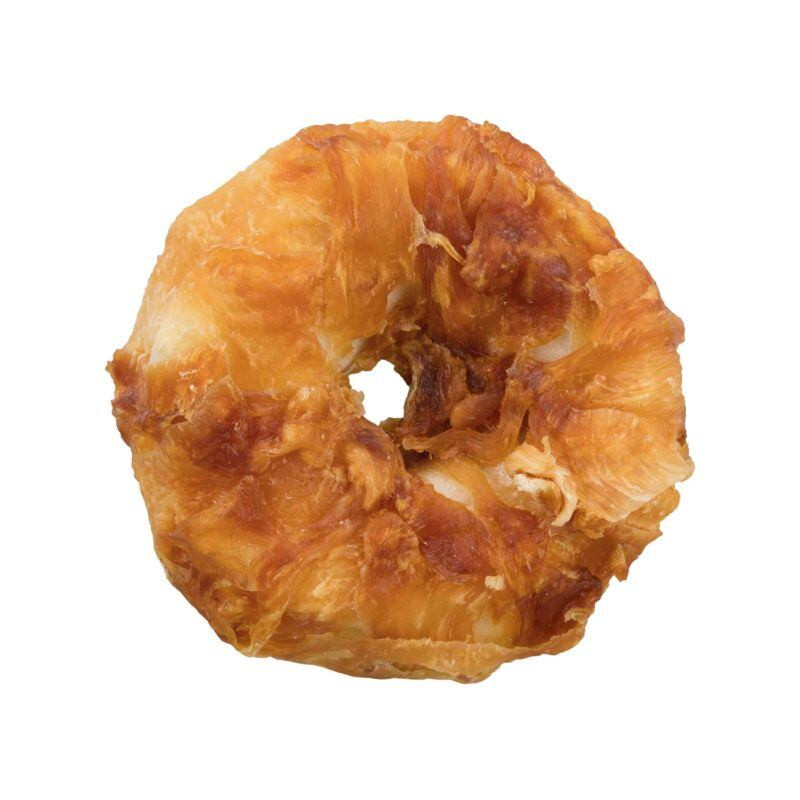 DentaFun Chicken Chewing Ring, kuřecí kroužek [50 ks], 55 g/ ø 6 cm