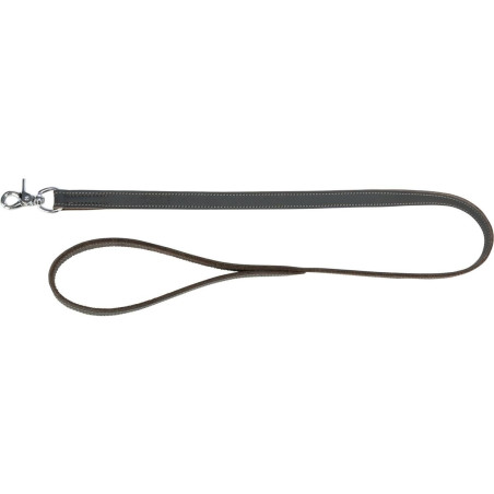 Vodítko RUSTIC kožené, XS-S: 1,20 m / 12 mm , šedá