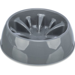 Miska k pomalému krmení, design slunečnice, plast/TPR