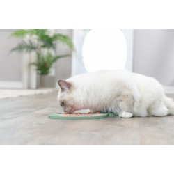 Lick’n'Snack RYBA - podložka k pomalému krmení, 28 cm, šalvějová