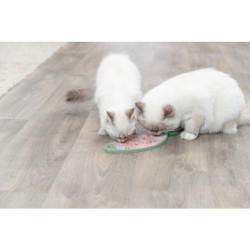 Lick’n'Snack RYBA - podložka k pomalému krmení, 28 cm, šalvějová