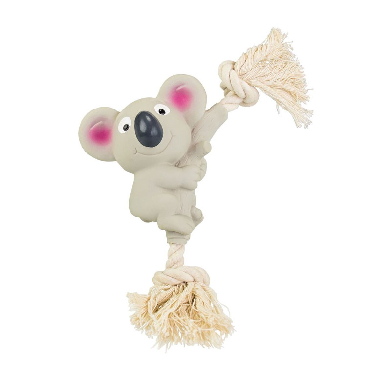 Koala na bavlněném laně se zvukem 10/24 cm, latex, HipHop