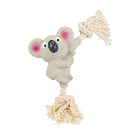 Koala na bavlněném laně se zvukem 10/24 cm, latex, HipHop