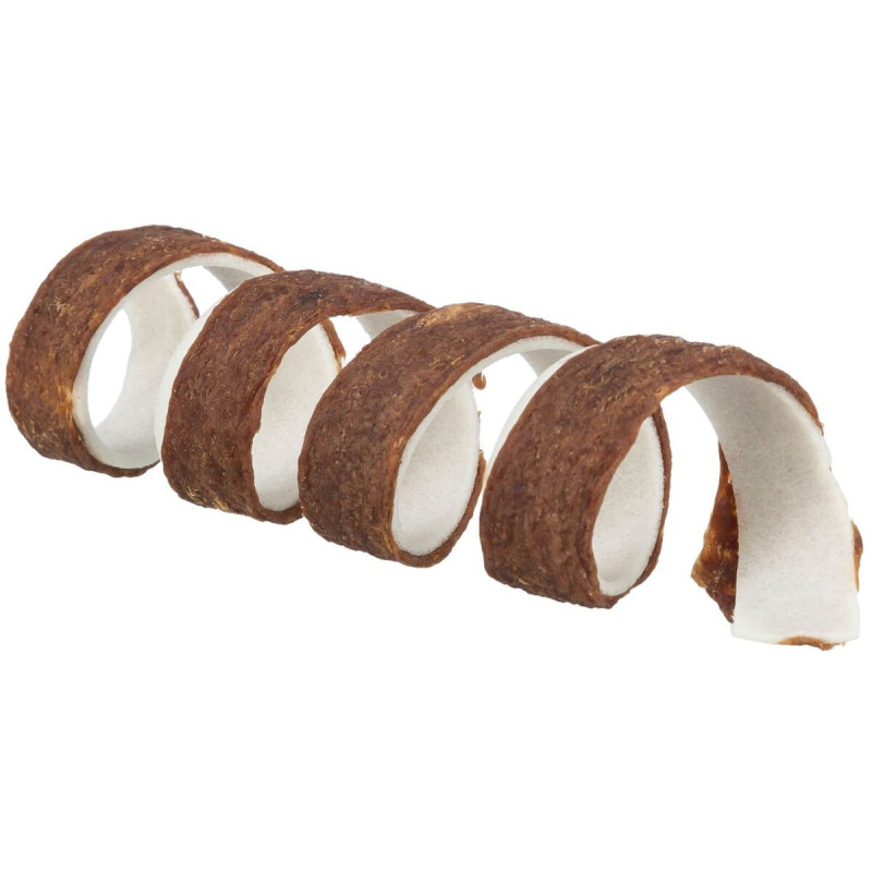 DentaFun Beef Chewing CURL [50], spirála s hovězím masem, 12 cm / 12 g