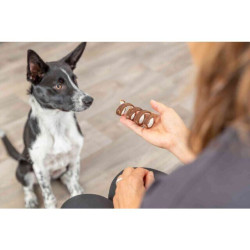 DentaFun Beef Chewing CURL [50], spirála s hovězím masem, 12 cm / 12 g