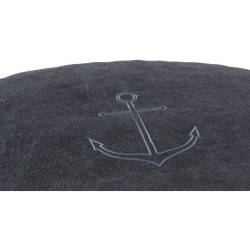 BE NORDIC polštář FÖHR oválný, černá