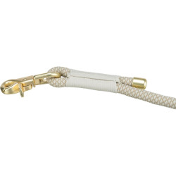 Soft Rope prodlužovací kulaté tkané vodítko, šedá/světlešedá