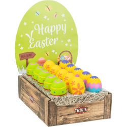 EASTER Display - velikonoční komplet se 30 ks latexových vajíček (8 cm) - LIMITOVANÁ NABÍDKA