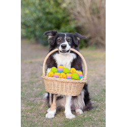 EASTER Display - velikonoční komplet se 30 ks latexových vajíček (8 cm) - LIMITOVANÁ NABÍDKA