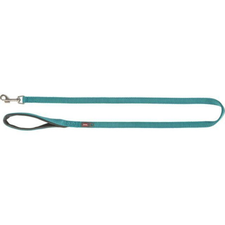 Vodítko PREMIUM s vyplněnou rukojetí, aqua