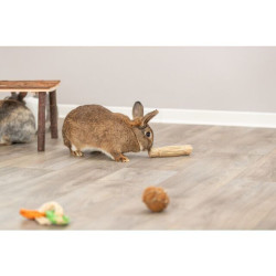 Otýpka - přírodní hračka pro hlodavce, ø 3,5 × 16 cm, tráva/juta