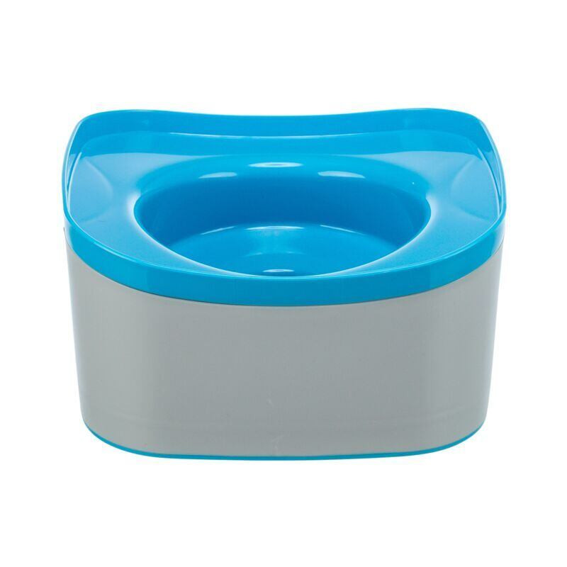 Cestovní miska STRONG, 21 x 11 x 21 cm, tmavošedá/petrolejová