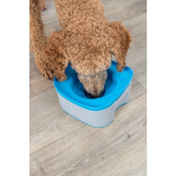 Cestovní miska STRONG, 21 x 11 x 21 cm, tmavošedá/petrolejová