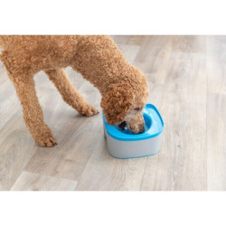 Cestovní miska STRONG, 21 x 11 x 21 cm, tmavošedá/petrolejová