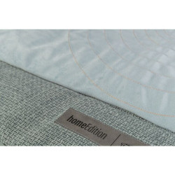 Podložka k ležení VIVIANA, sametová tkanina, modrošedá