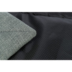 Podložka k ležení VIVIANA, sametová tkanina, modrošedá