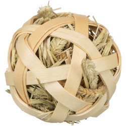 Bambusový míček se senem, ø 5 cm