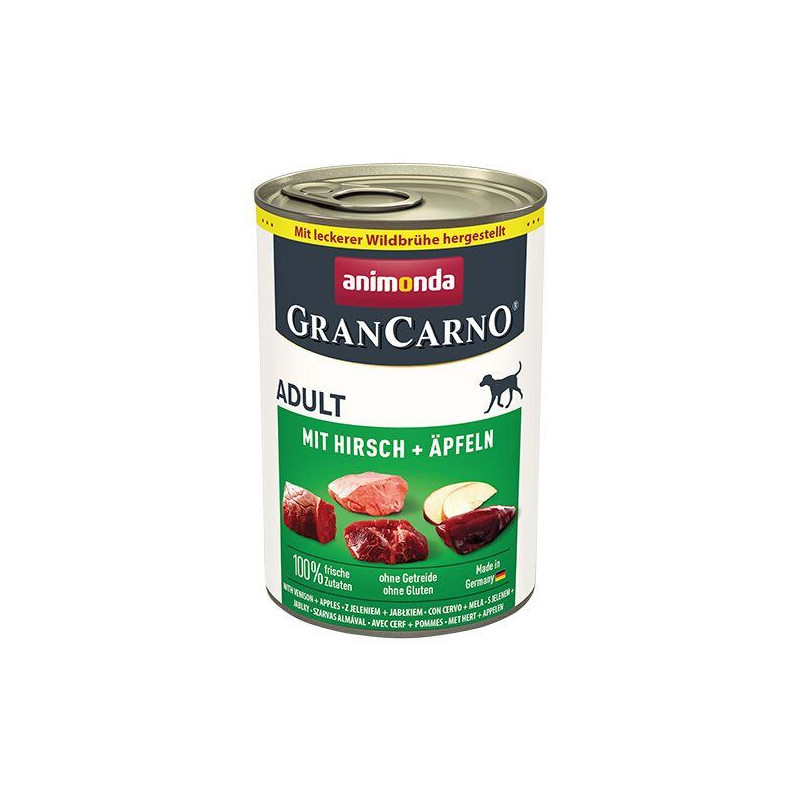 GRANCARNO Adult - s jelením masem a jablky 400 g