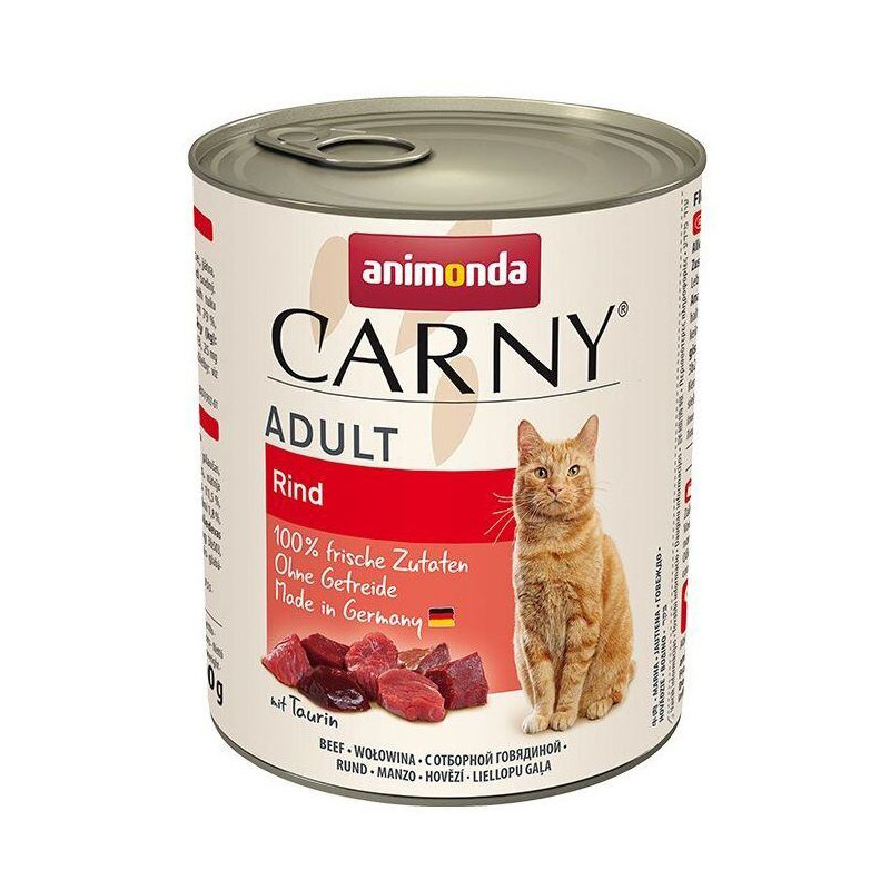 ANIMONDA konzerva CARNY Adult - hovězí 800g