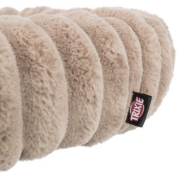 Kulatý pelech LONNI, manšestrový plyš, béžová