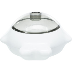 Snack Popper, zásobník vypouštěcí pamlsky - aktivní hračka, 21x10x12cm, bílá