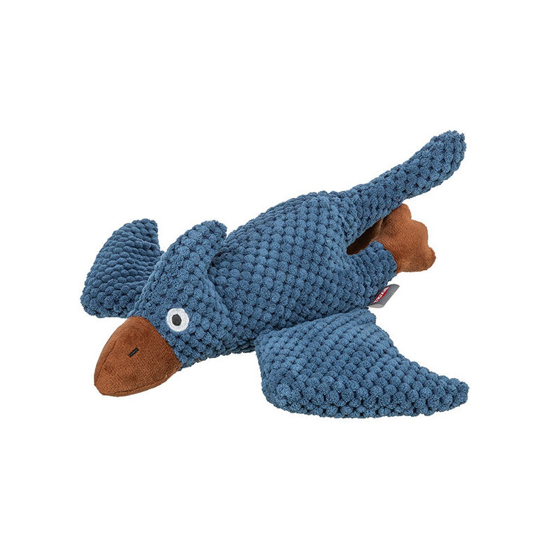 Be Eco Pterosaurus, hračka pro psy, se zvukem, 30 cm, polyester, modrá/hnědá