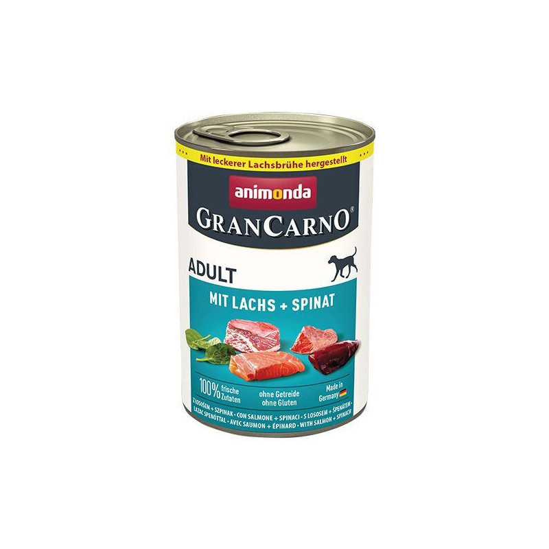 GRANCARNO Adult - s lososem a špenátem 400 g