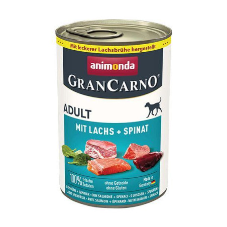 GRANCARNO Adult - s lososem a špenátem 400 g